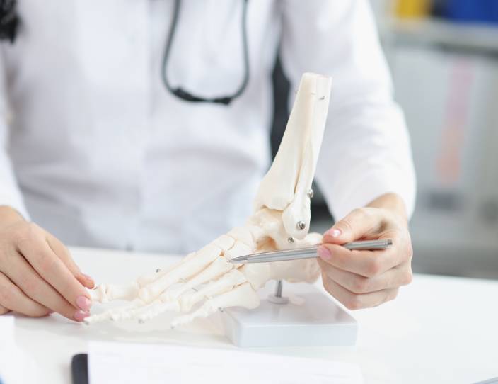 Ortopedista para condiciones del pie